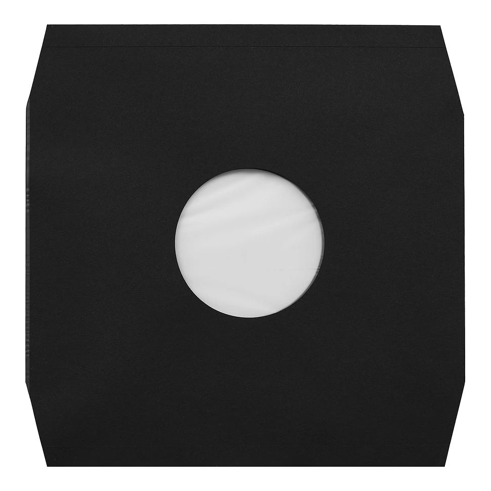 Vinyl Care Premium Inner Sleeves - 50x12" antistatic • 110g/m2 • corner cut • black
