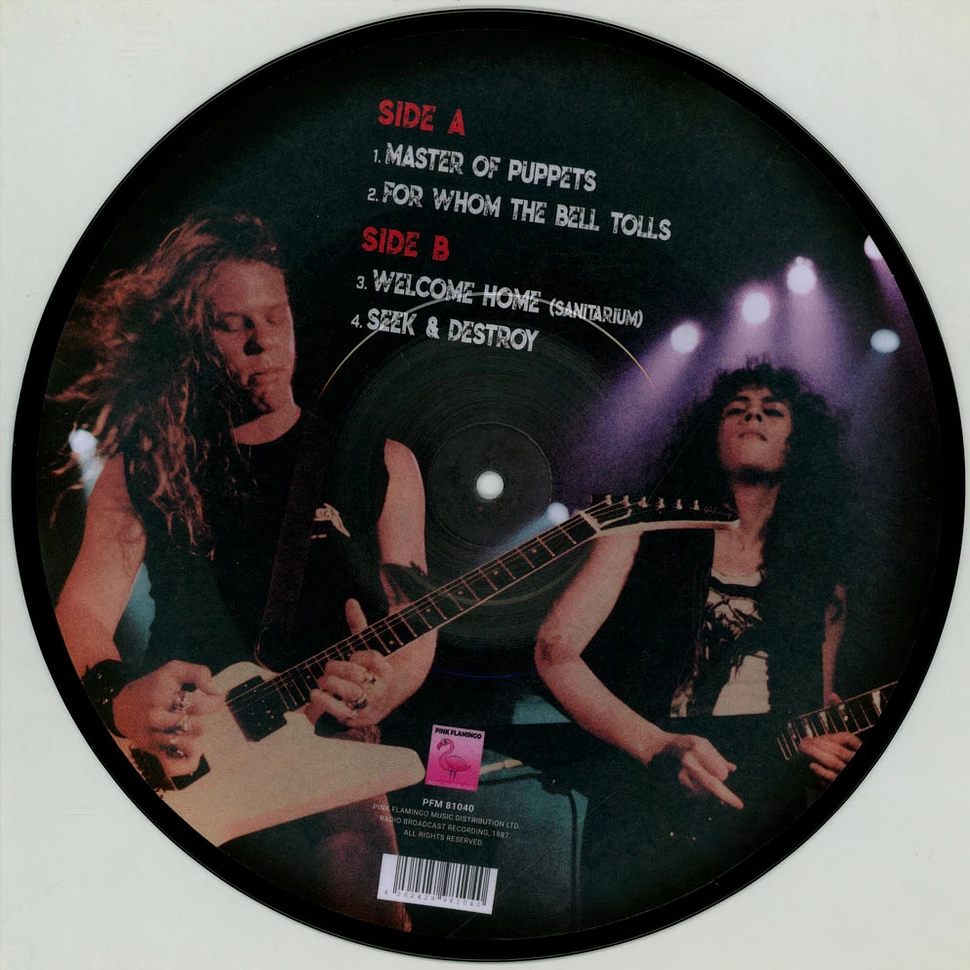 Metallica - 1987 Picture Disc Edition