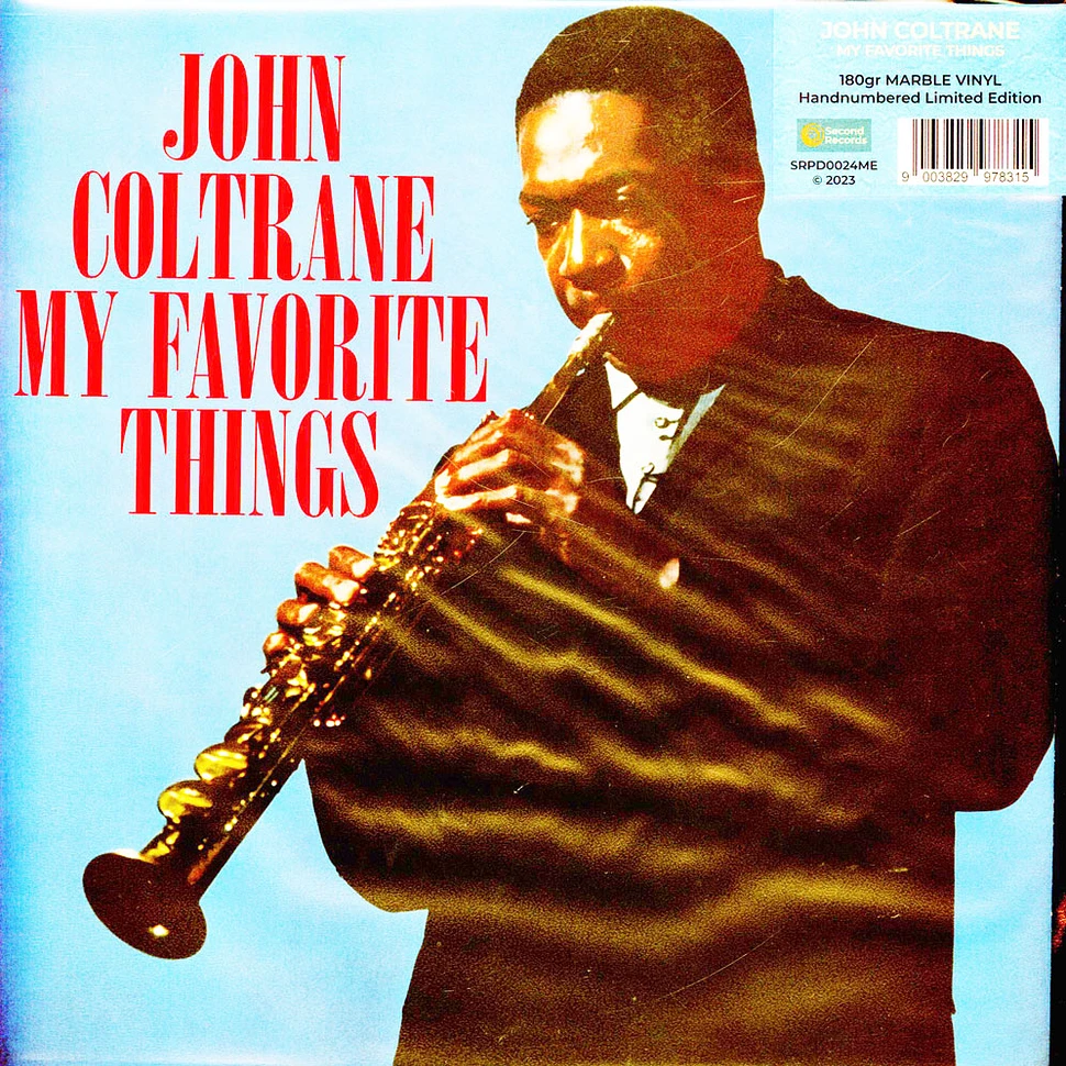 John Coltrane - My Favorite Things Blue Marble Vinyl Edition