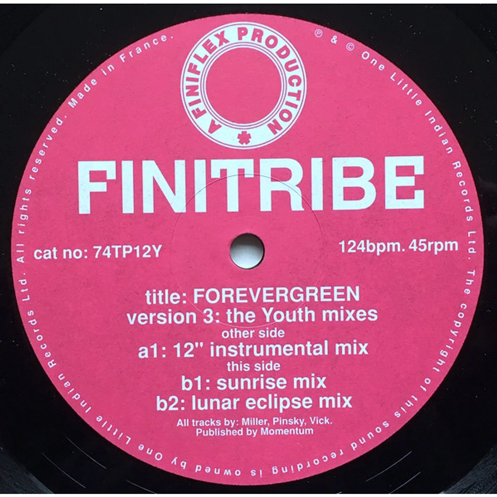 Finitribe - Forevergreen (Version 3: The Youth Mixes)