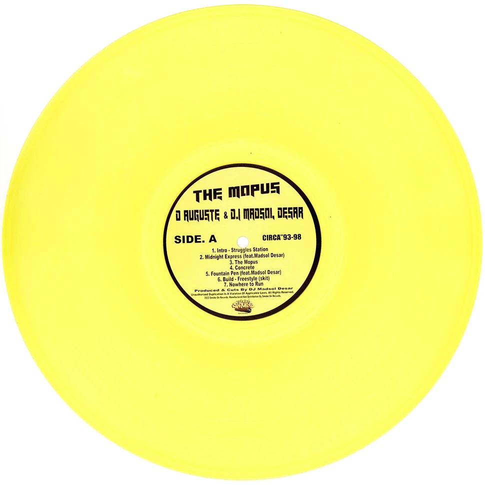 D.Auguste & DJ Madsol Desar - The Mopus Yellow Vinyl Edition