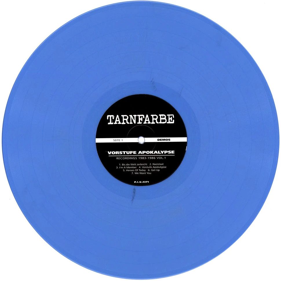 Tarnfarbe - Vorstufe Apocalypse Recordings 1983-1986 Volume 1