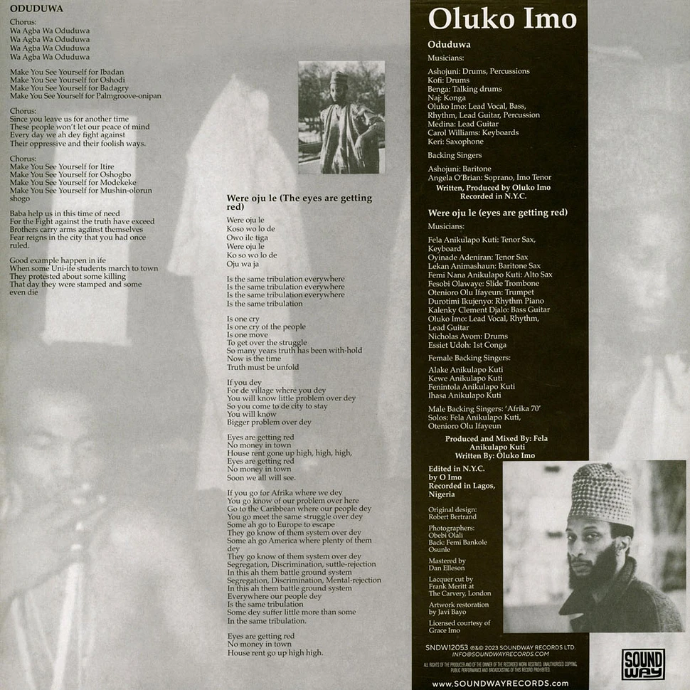 Oluko Imo - Oduduwa