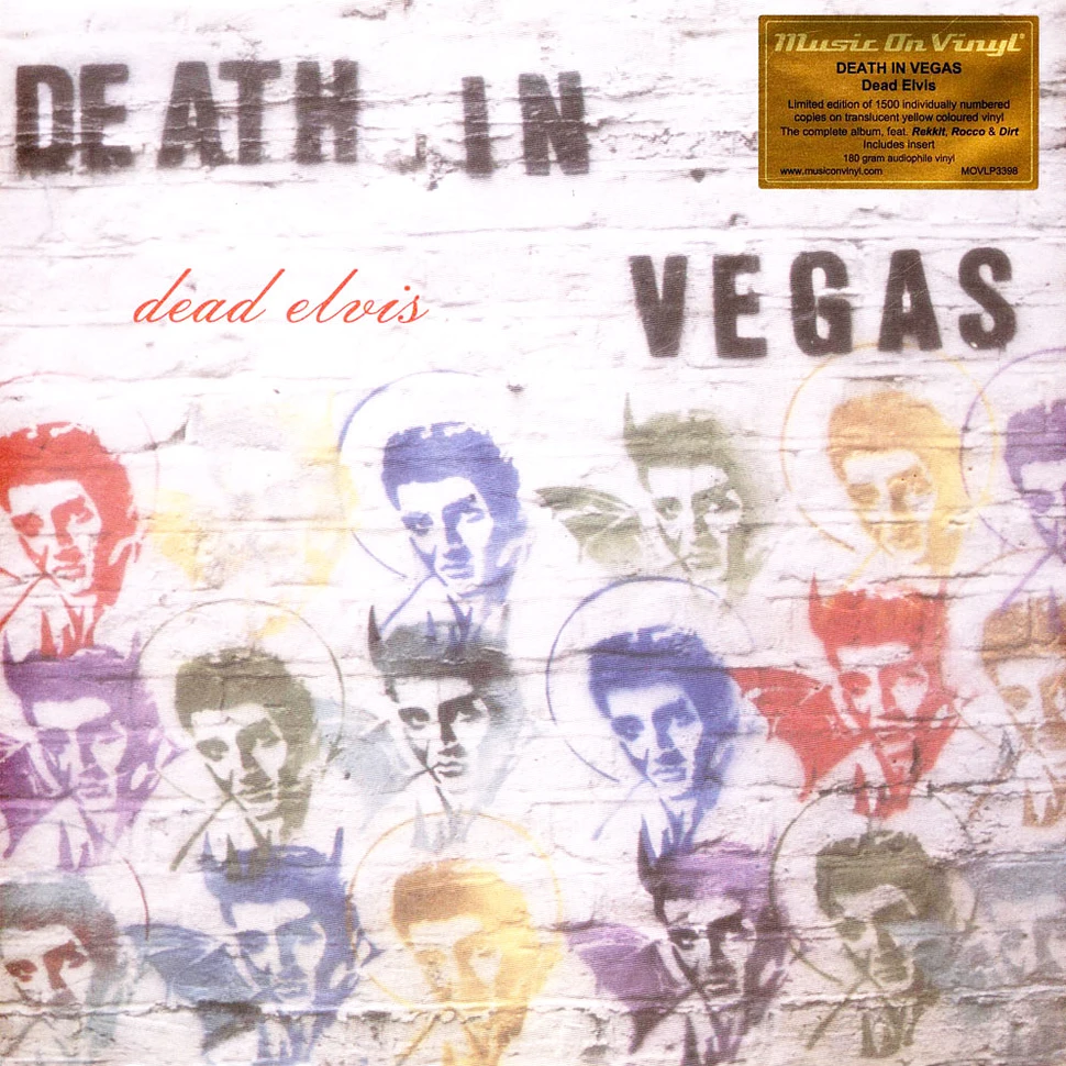 Death In Vegas - Dead Elvis Yellow Vinyl Edition