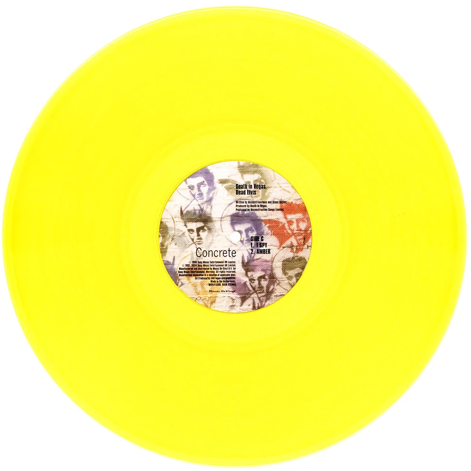 Death In Vegas - Dead Elvis Yellow Vinyl Edition