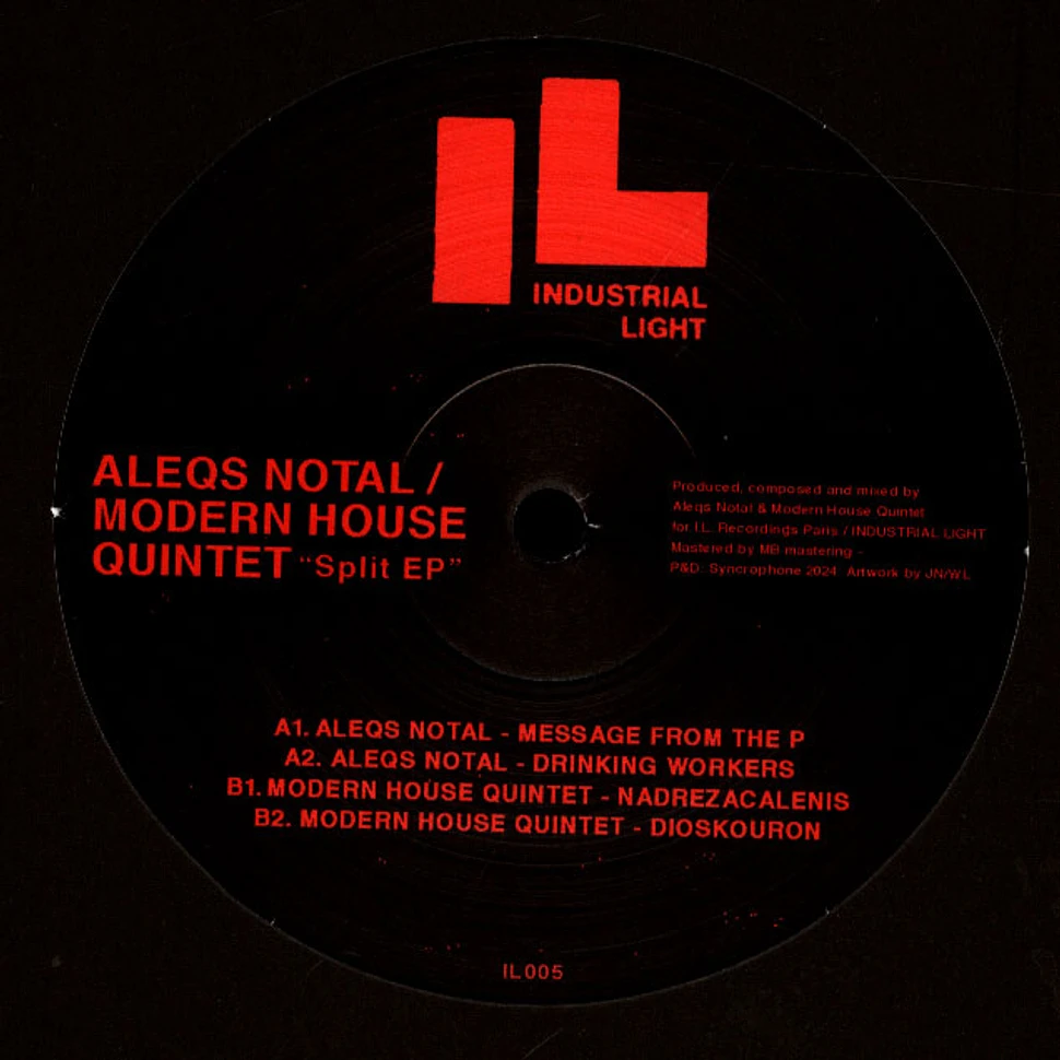 Aleqs Notal & Modern House Quintet - Split EP