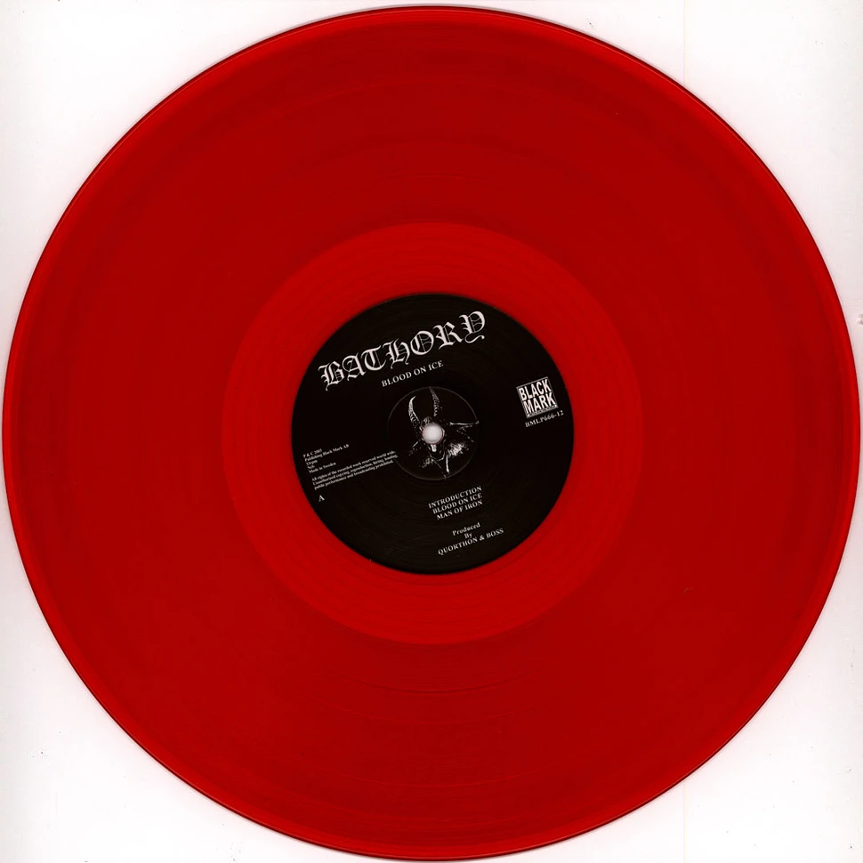 Bathory - Blood On Ice Red Vinyl Edition