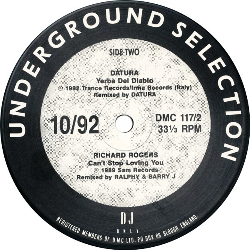 V.A. - Underground Selection 10/92