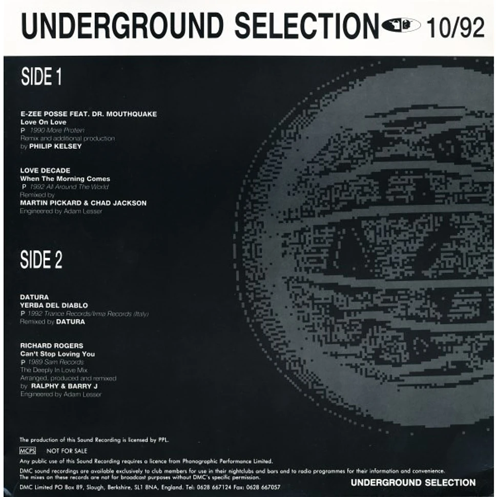 V.A. - Underground Selection 10/92