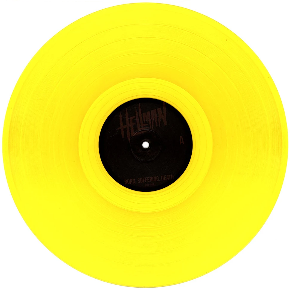 Hellman - Born, Suffering, Death Transparent Yellow Vinyl Edition