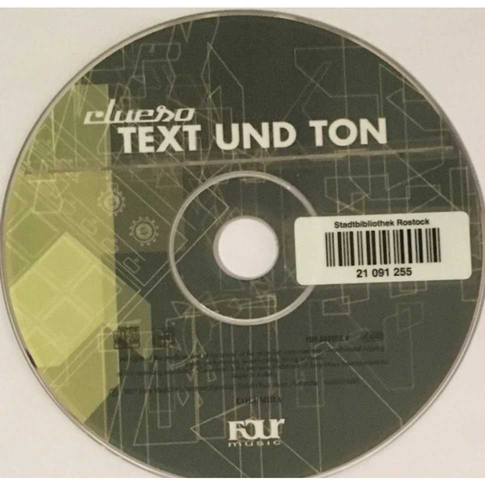 Clueso - Text Und Ton