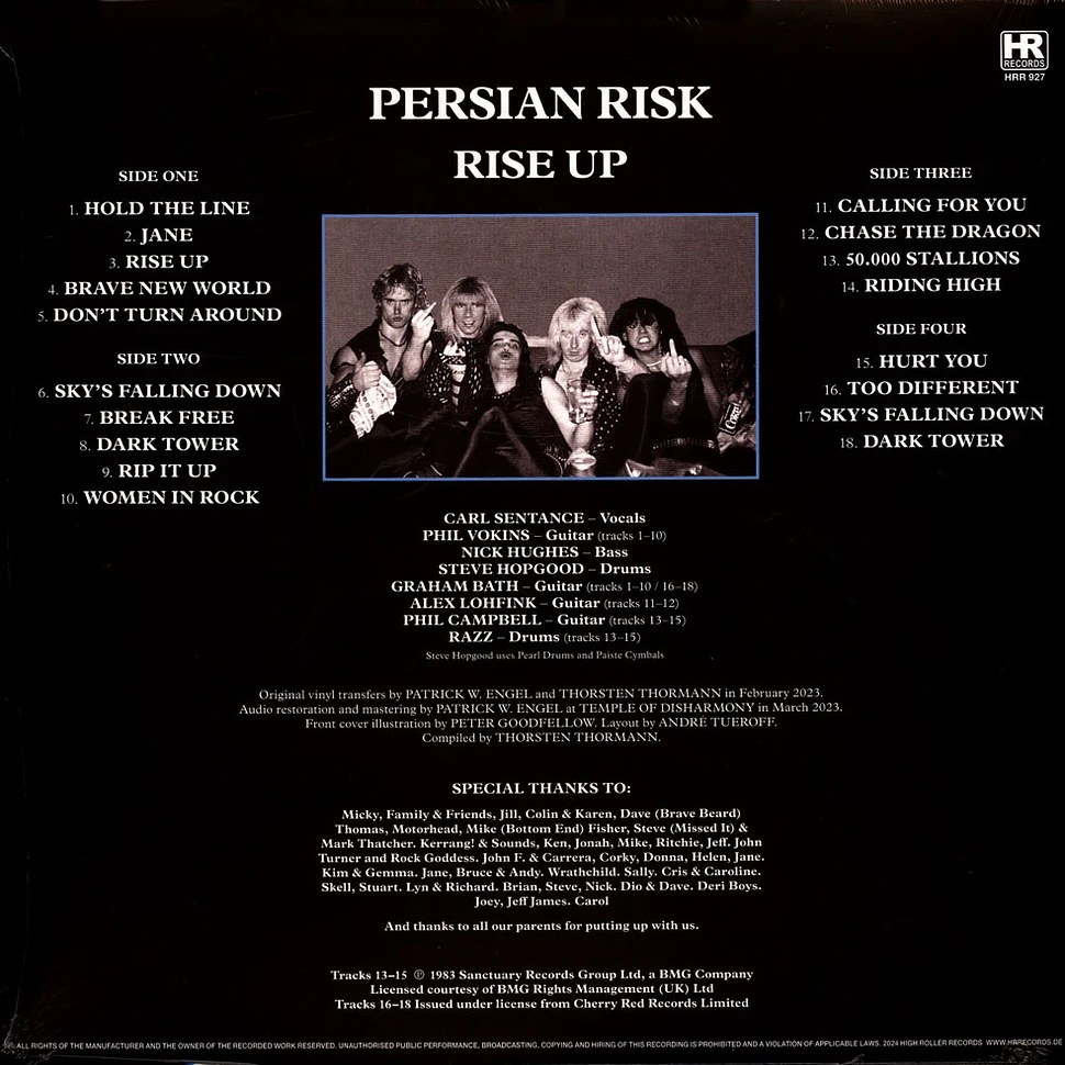 Persian Risk - Rise Up Black Vinyl Edition