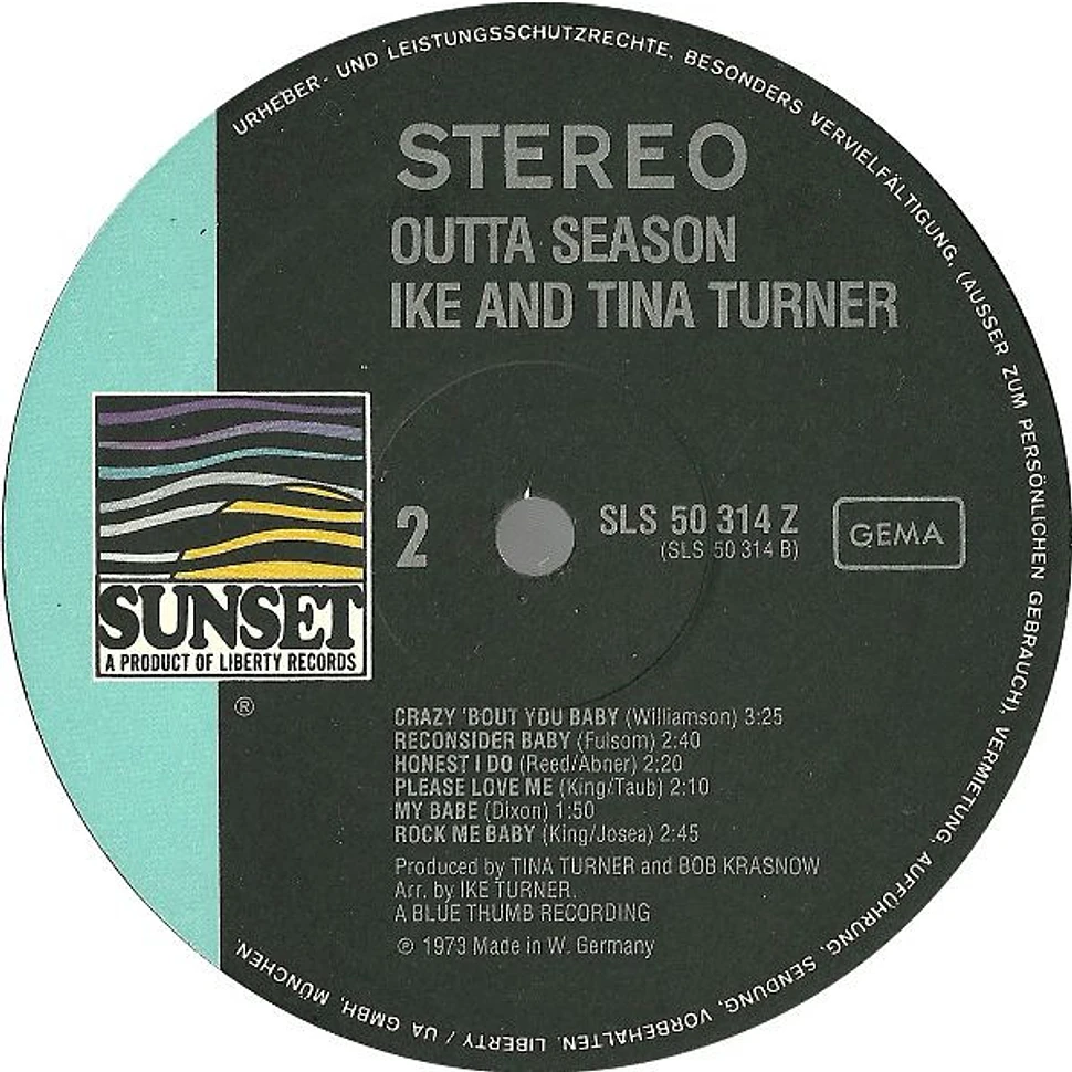 Ike & Tina Turner - Outta Season