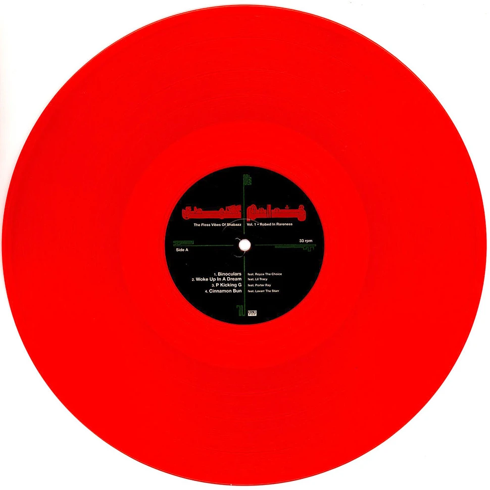 Shabazz Palaces - Robed In Rareness Ruby Red Vinyl Edition