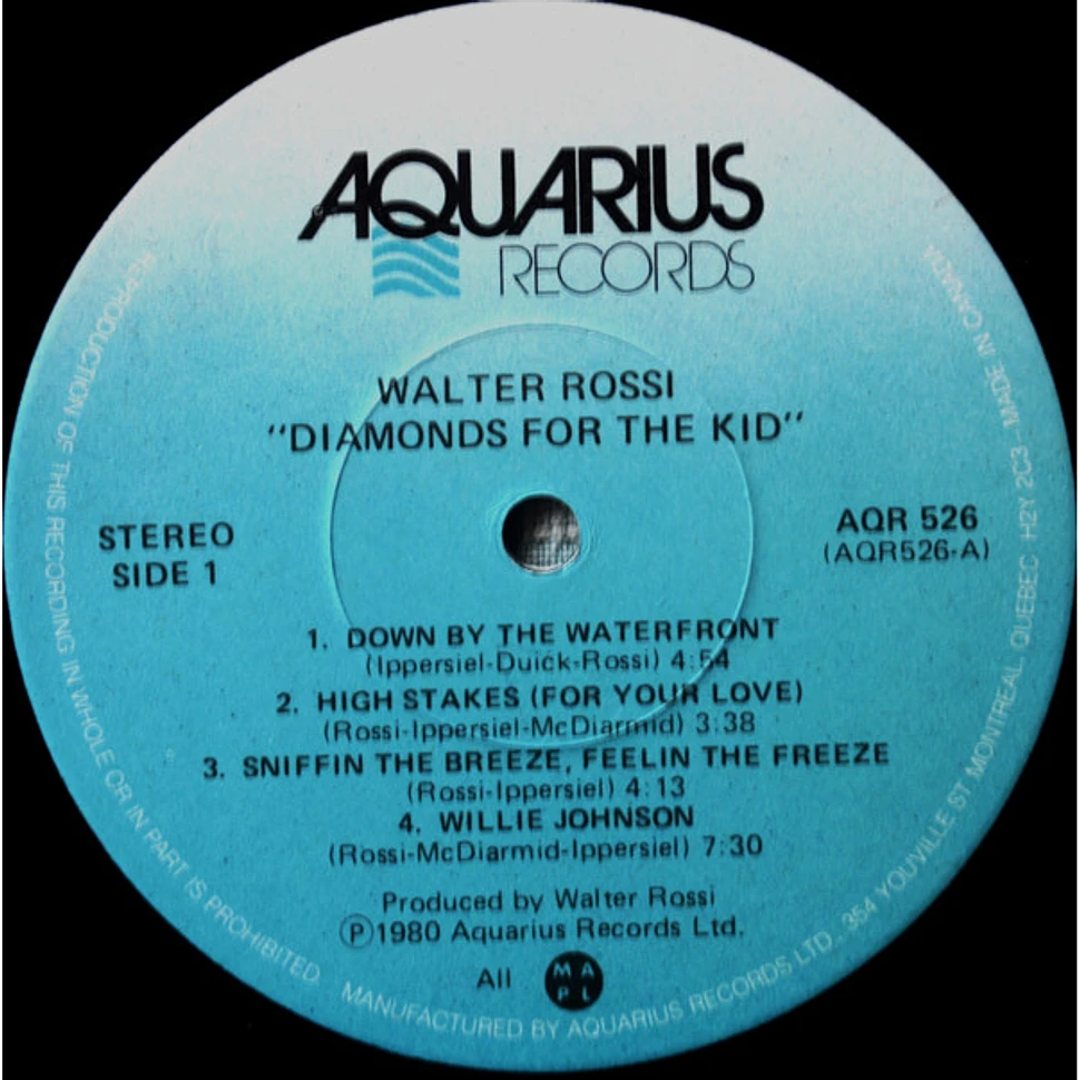 Walter Rossi - Diamonds For The Kid