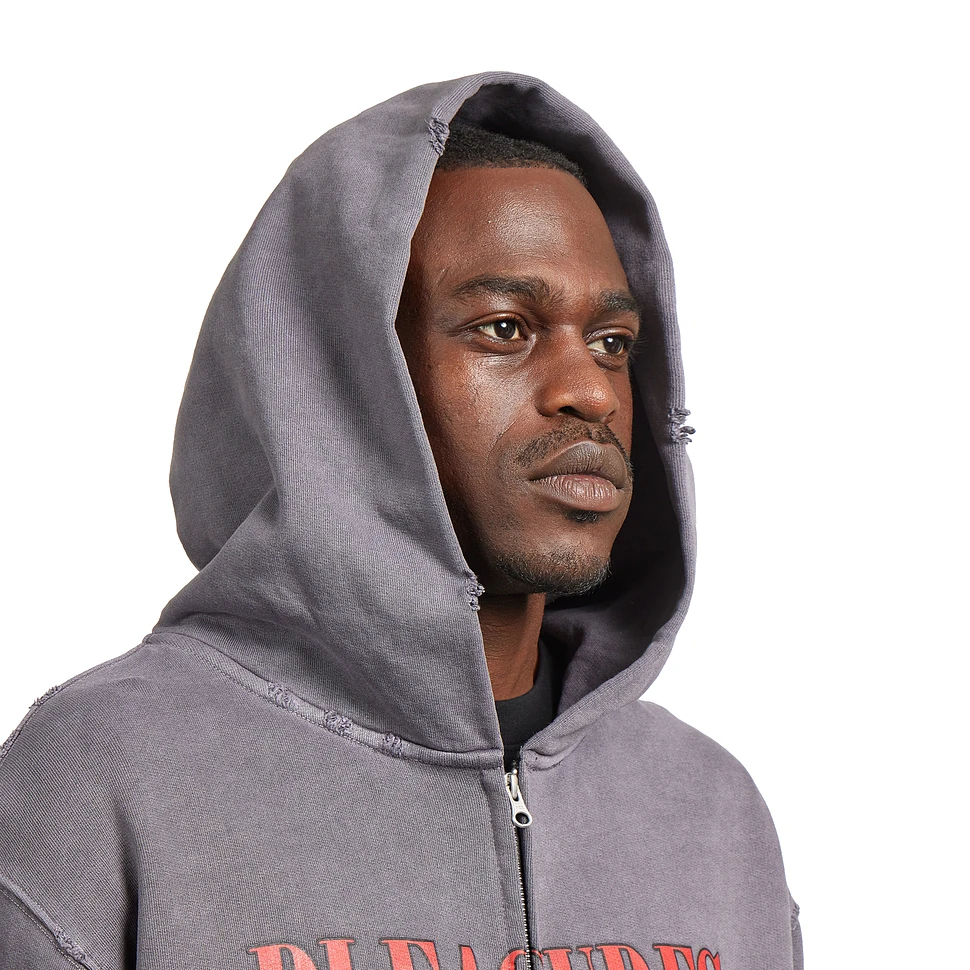 PLEASURES｜HOOD/ZIP-UP (P22W044 IVORY) DIAMOND JACQUARD ZIP HOODIE – PLEASURES