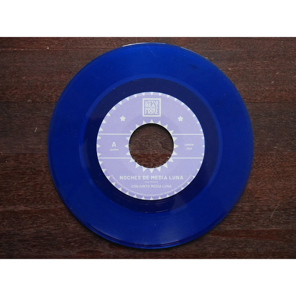 Conjunto Media Luna - Noches De Media Luna Blue Clear Vinyl Edition