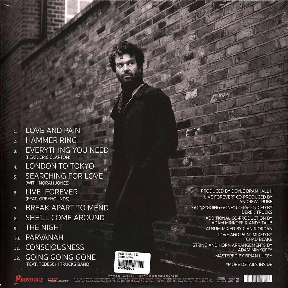 Doyle Bramhall II - Shades Sleeve