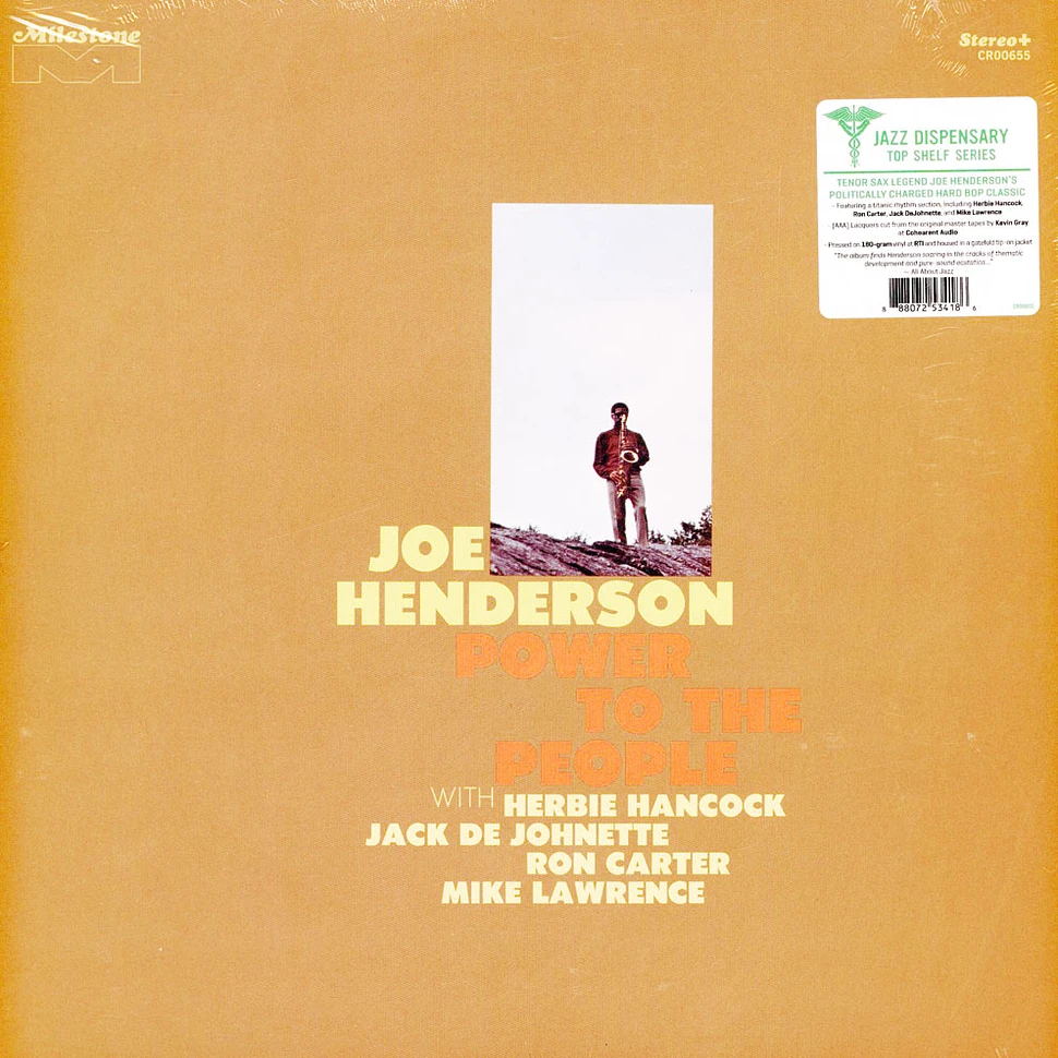 Joe Henderson - Power To The People - Vinyl LP - 1969 - US - Reissue | HHV