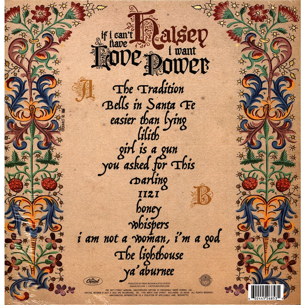 Halsey - If I Can't Have Love, I Want Power Tour Edition