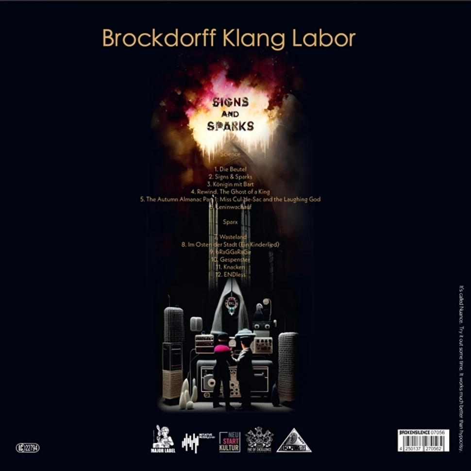 Brockdorff Klang Labor - Signs And Sparks