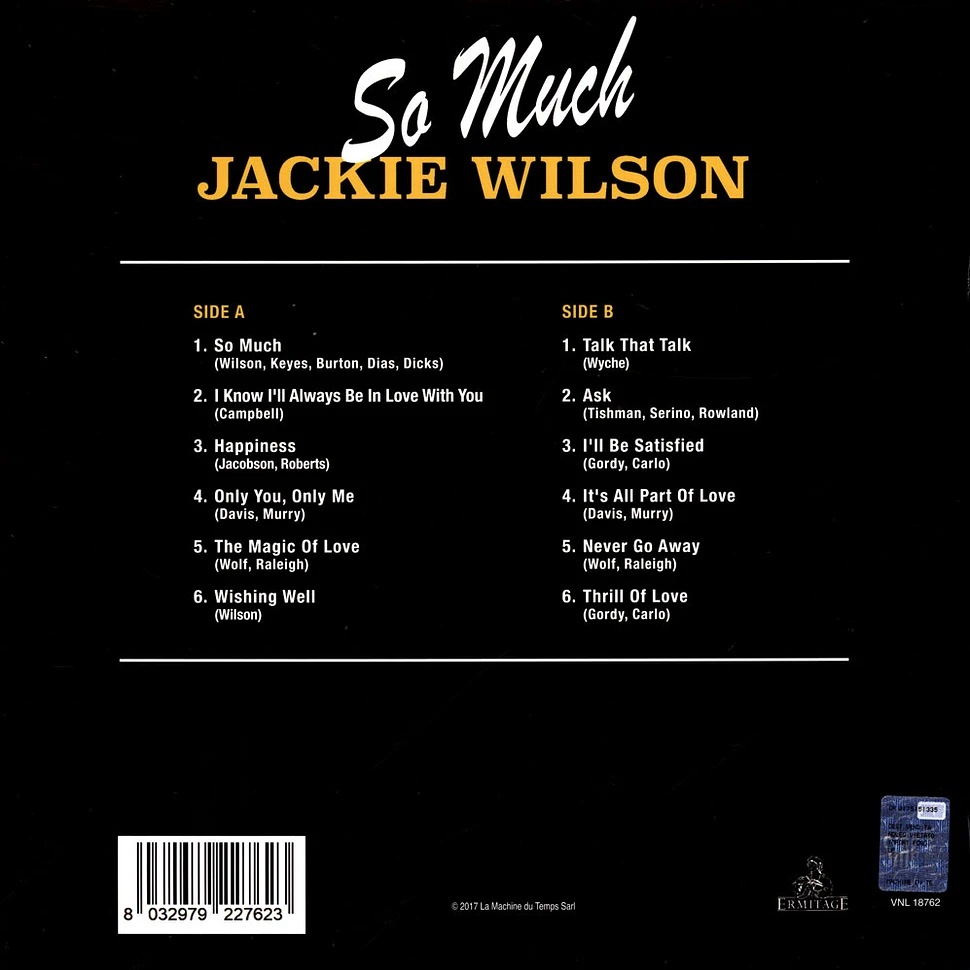 Jackie Wilson - So Much