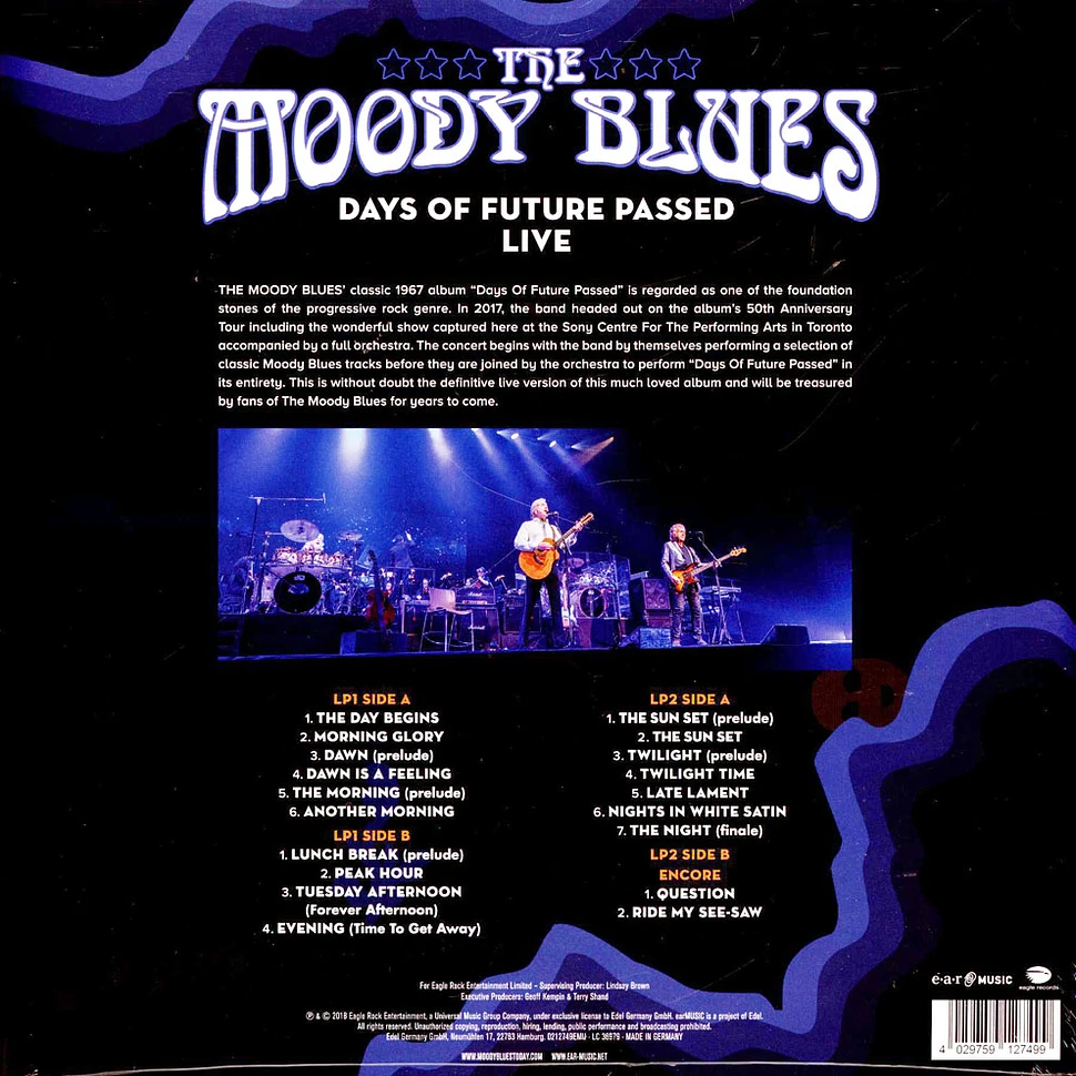 The Moody Blues - Days Of Future Passed Live