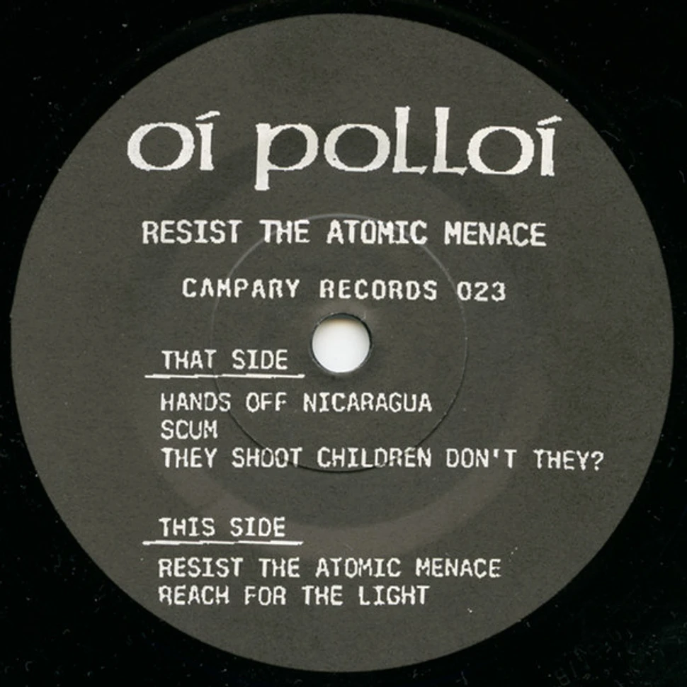 Oi Polloi - Resist The Atomic Menace