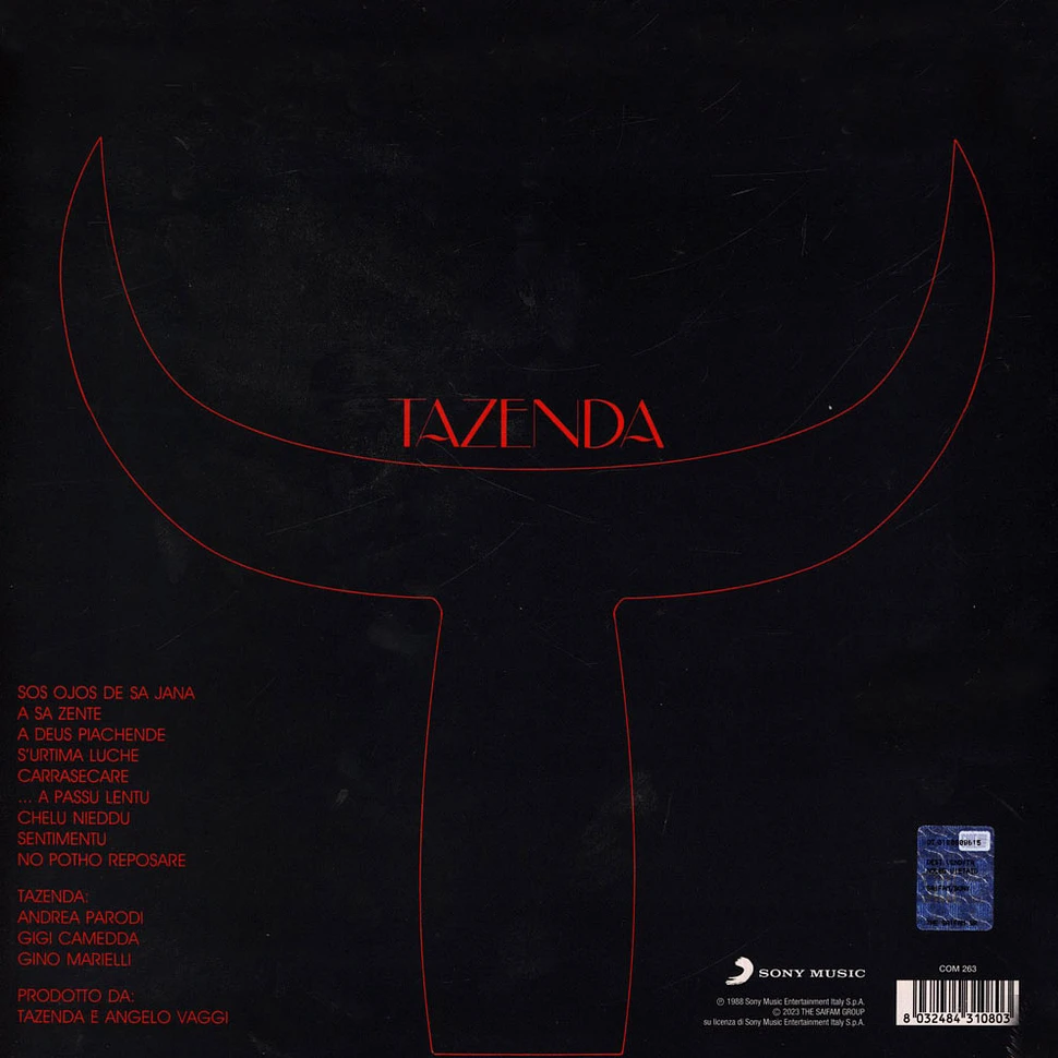 Tazenda - Tazenda Clear Red Vinyl Edtion