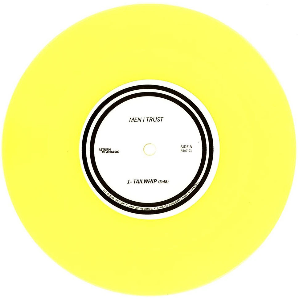 Men I Trust - Tailwhip Yellow Colored Vinyl Edition