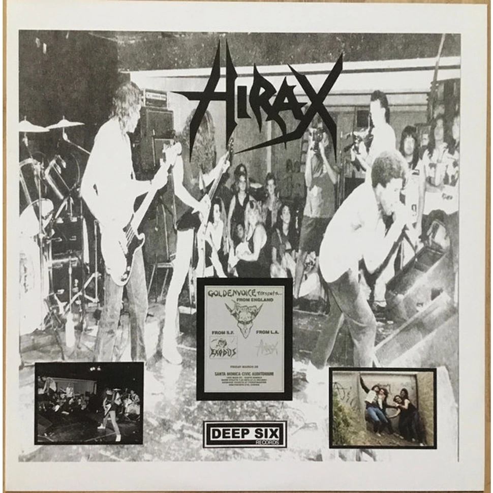 Hirax - Blasted In Bangkok 10"