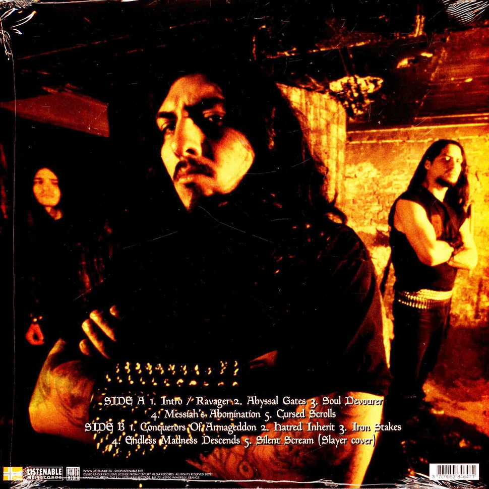 Krisiun - Conquerors Of Armageddon Red Vinyl