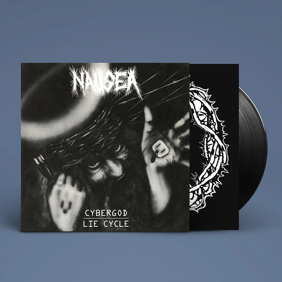 Nausea - Cybergod / Lie Cycle Black Vinyl Edition