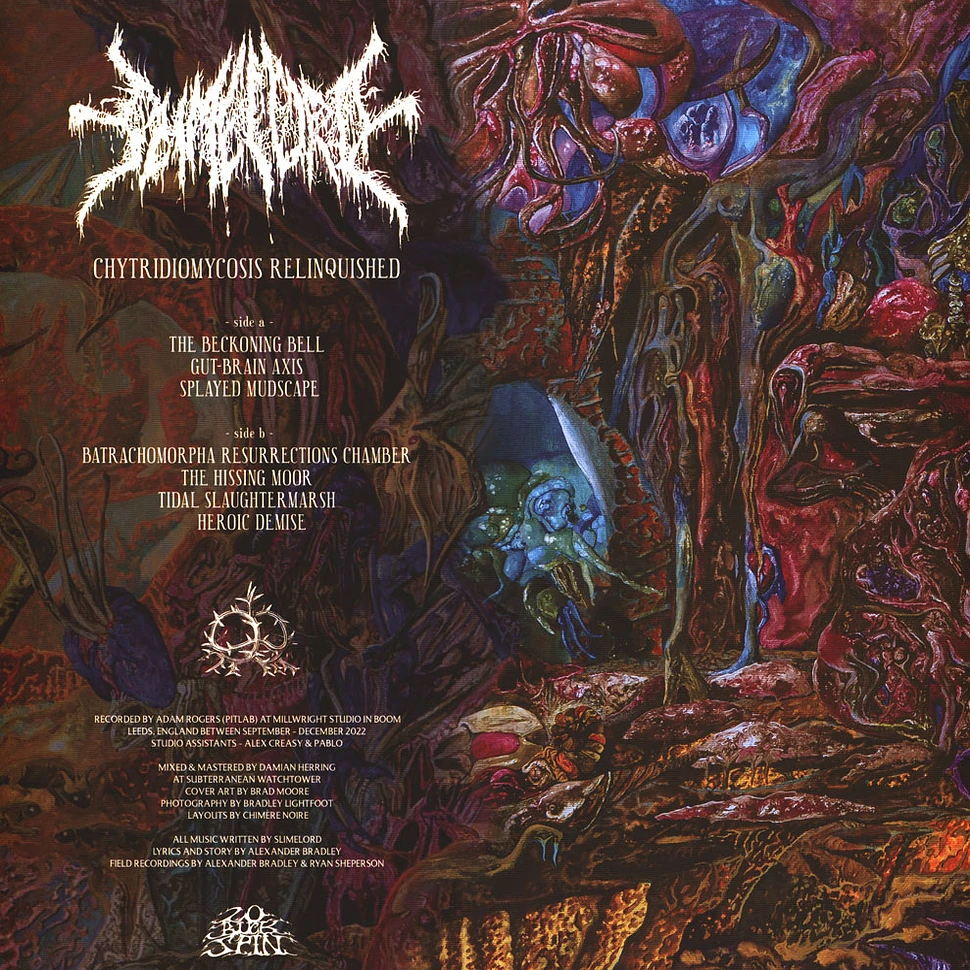 Slimelord - Chytridiomycosis Relinquished Black Vinyl Edition