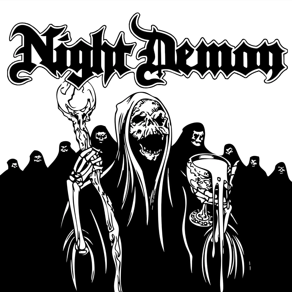 Night Demon - Night Demon Deluxe Reissue Black White Smash Vinyl Edition