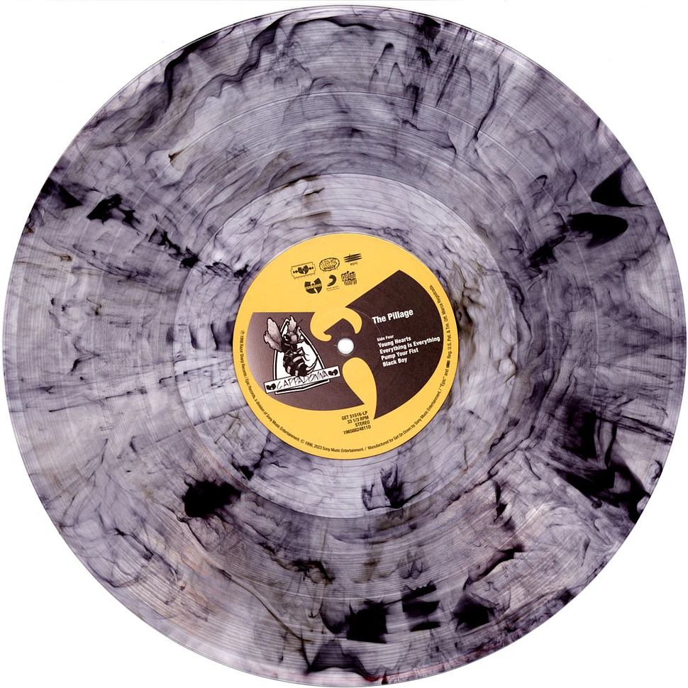 Cappadonna - The Pillage Clear w/ Black Swirl Vinyl Edition