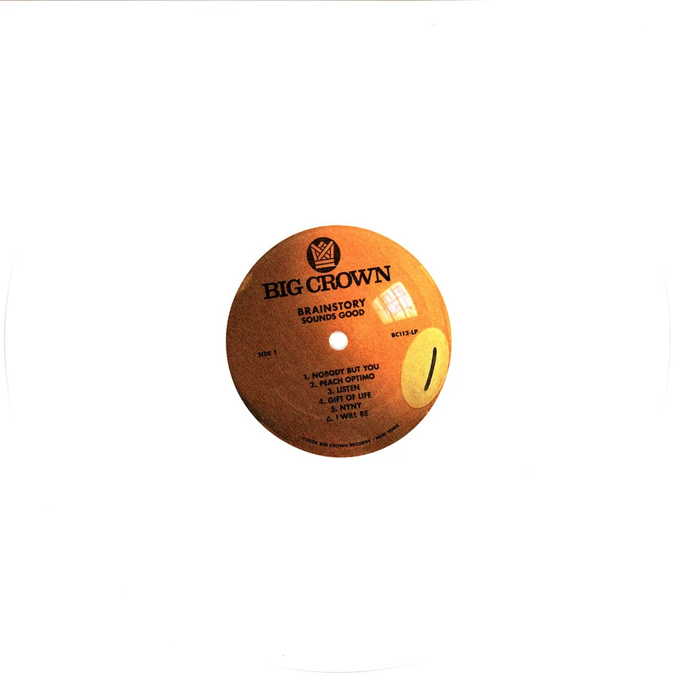 Brainstory - Sounds Good HHV Exclusive Cue Ball White Vinyl Edition