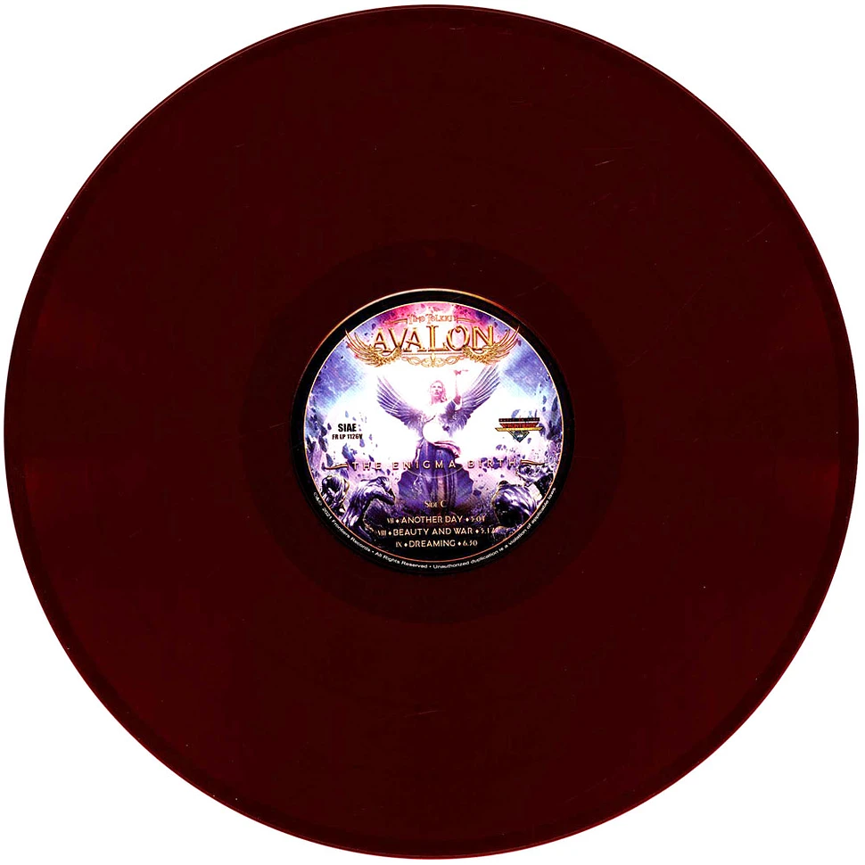 Timo Tolkki's Avalon - The Enigma Birth Limited Violet Vinyl Edition