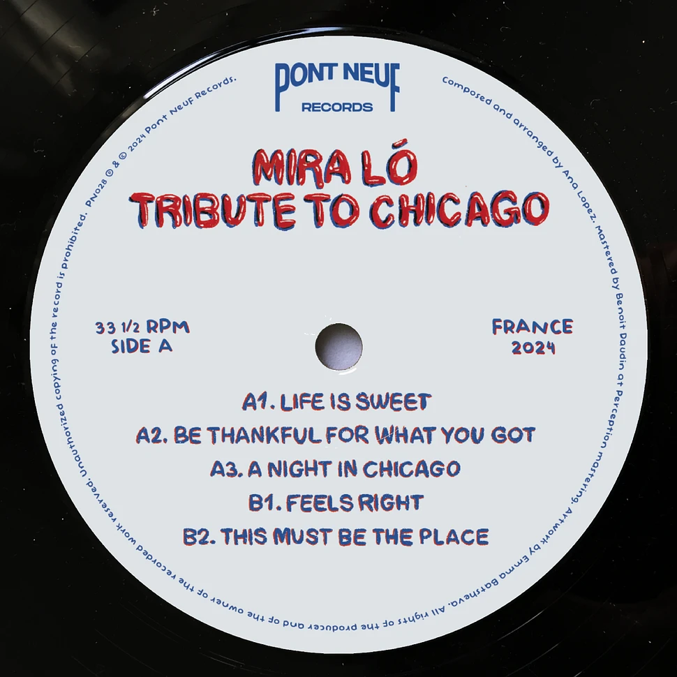 Mira Ló - Tribute To Chicago