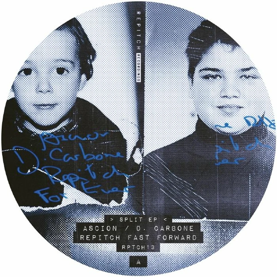 Ascion / D.Carbone - Repitch Fast Forward Marbled Blue Vinyl Edition