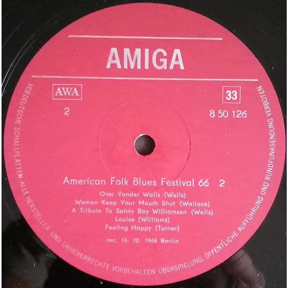 V.A. - American Folk Blues Festival 66 - 2