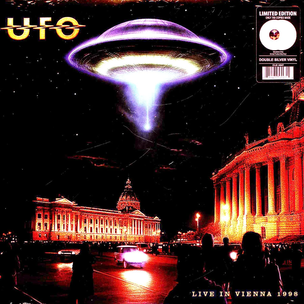 Ufo - Live In Vienna 1998 Silver Vinyl Edition