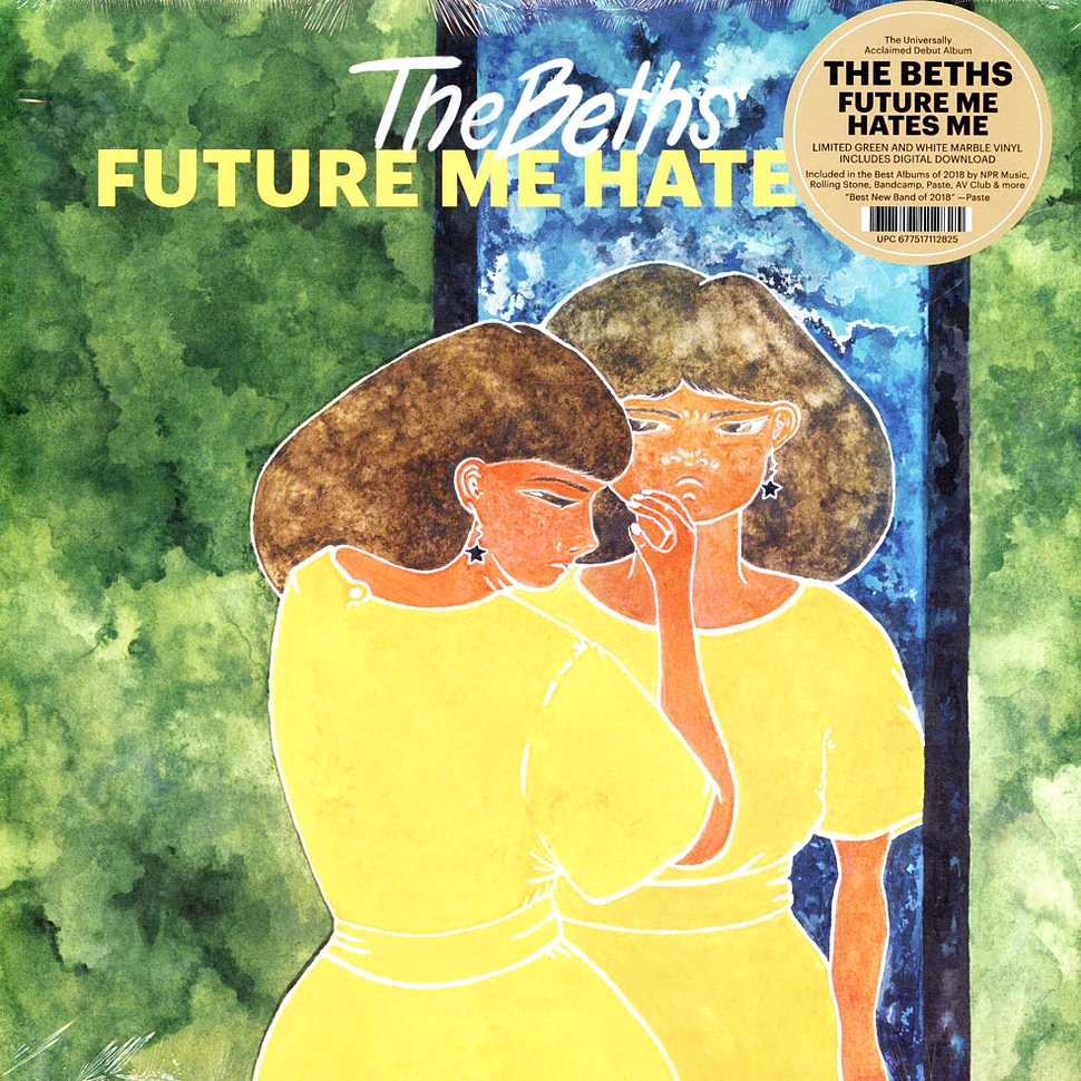 The Beths - Future Me Hates Me Green Marbled Vinyl Ediiton