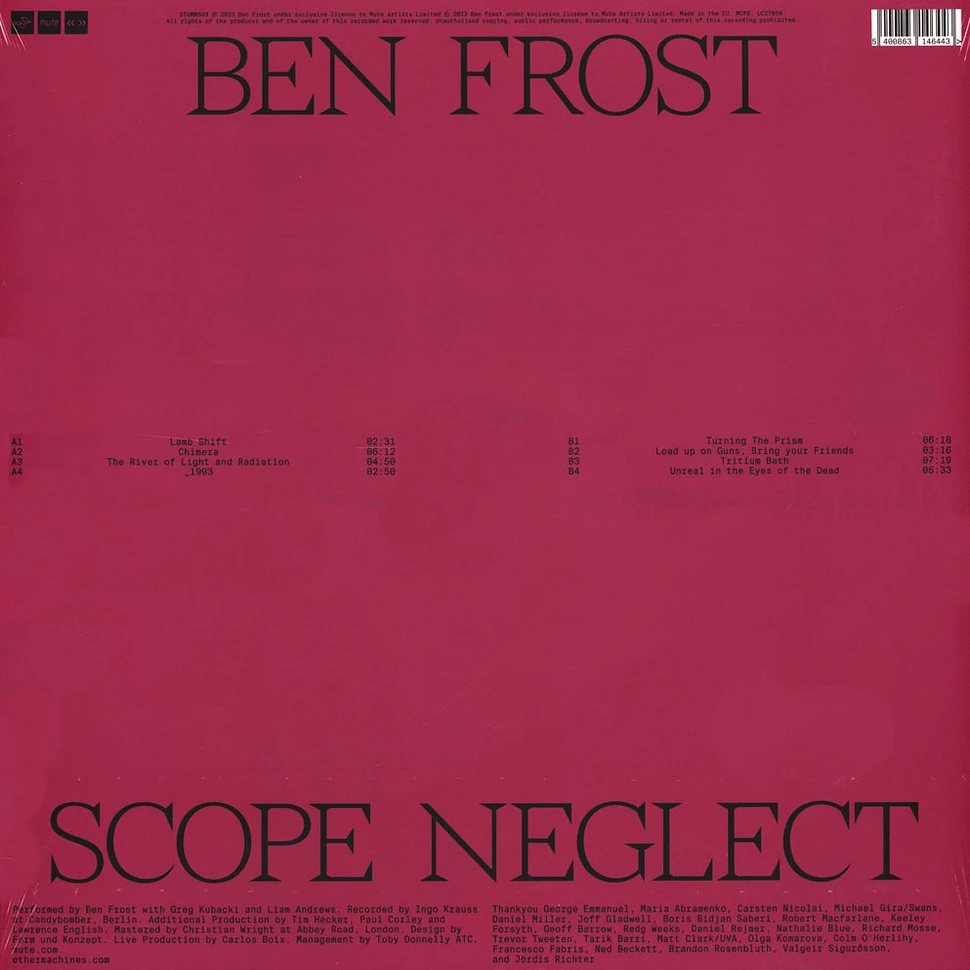 Ben Frost - Scope Neglect