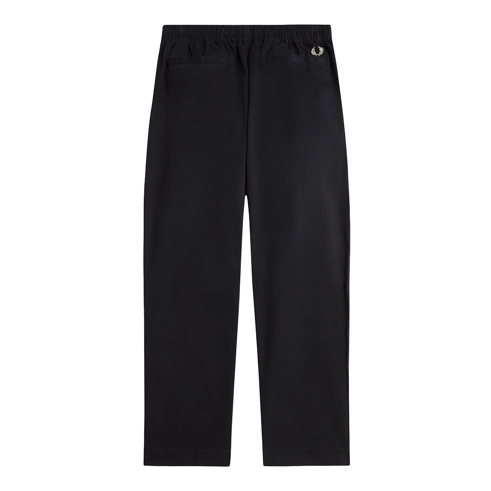 Fred Perry - Twill Drawstring Trouser (Black) | HHV