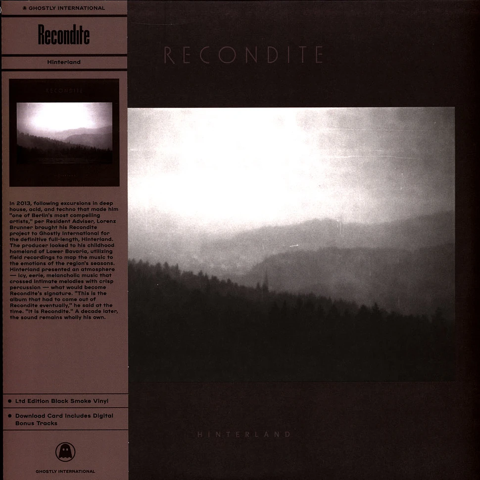 Recondite - Hinterland 10th Anniversary Edition