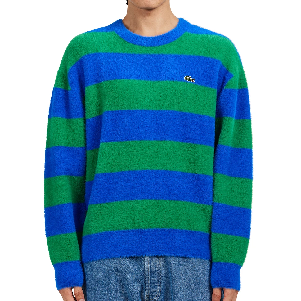 Lacoste - Fuzzy Knit Crew Neck Sweater