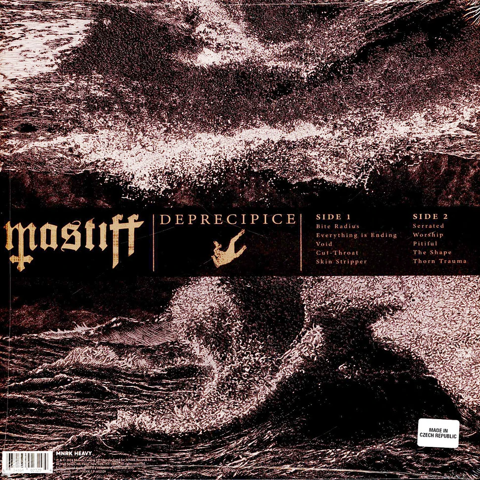 Mastiff - Deprecipice Opaque Apple Opaque Tangerine Vinyl Edition