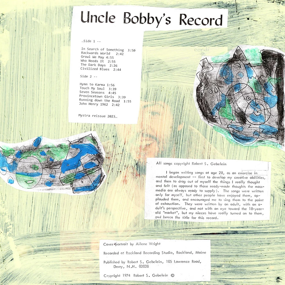 Robert Gebelein - Uncle Bobby's Record