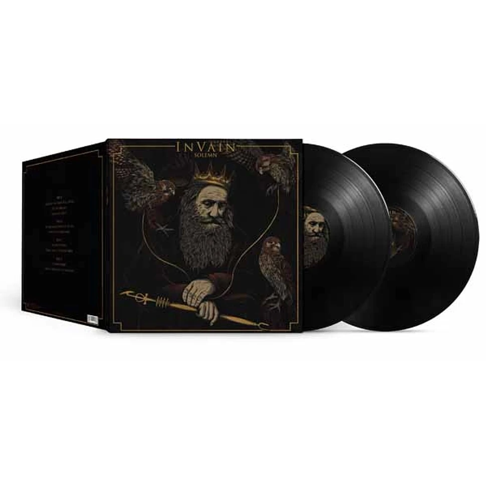 In Vain - Solemn Black Vinyl Ediiton